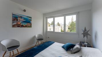 3 chambres, Wi-Fi gratuit, draps fournis