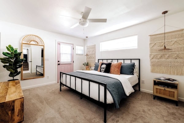 Primary bedroom King bed