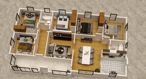 Floor plan - Summer Rental in Sag Harbor 5 bd/2Bth sleeps 8+ (Sag Harbor)