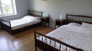 4 chambres, Wi-Fi, literie fournie