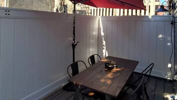 Restauration en plein air