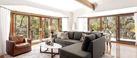 Televisión, chimenea y tenis de mesa