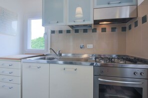 Kühlschrank, Ofen, Herdplatte, Geschirrspüler