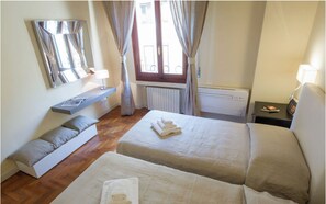 1 室のベッドルーム、アイロン / アイロン台、WiFi、ベッドシーツ