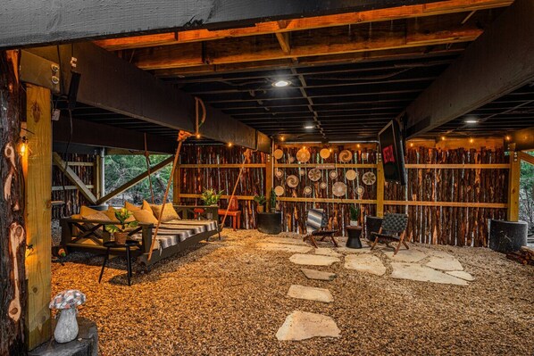 Enceinte de l’hébergement