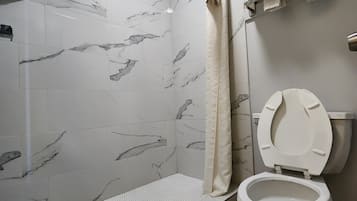Shower, towels