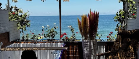 Deluxe Double Room, Terrace, Sea View | Water view