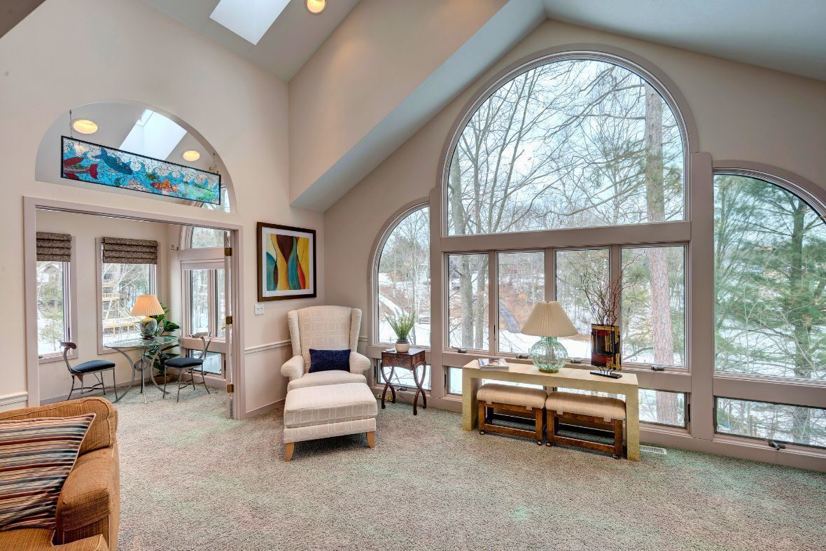 Pentwater Lakefront Getaway with Private Boat Dock