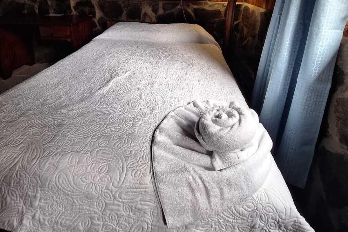 Bungalow familial, vue sur la montagne | Coffre-fort, décor unique, bureau, accès au Wi-Fi (inclus)