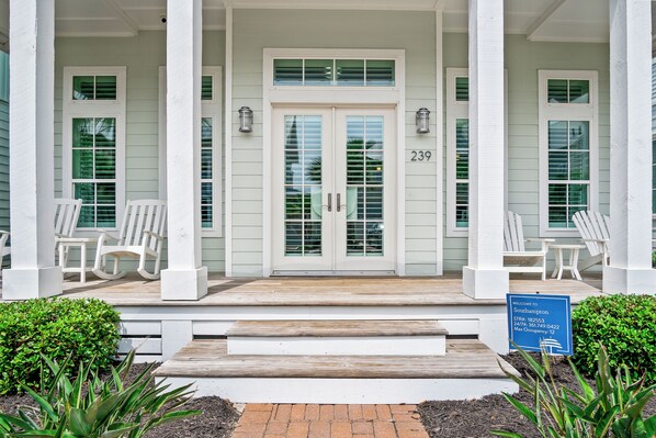Front of property
