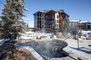 Outdoor pool, a heated pool - First Tracks 2br 2bath Steamboat Heaven (Steamboat Springs)