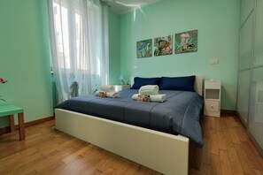 1 室のベッドルーム、WiFi、ベッドシーツ
