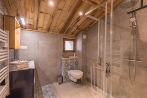 淋浴设施、吹风机、毛巾