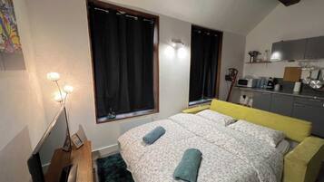 1 chambre, fer et planche Ă repasser, Wi-Fi gratuit