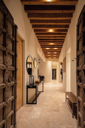 Luxury Villa, 5 Bedrooms, Patio, Garden View | Living area | Flat-screen TV, Netflix, streaming services - HOLT Parque Juarez Privada 5BR Villa (San Miguel de Allende)