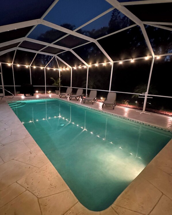 Una piscina climatizada