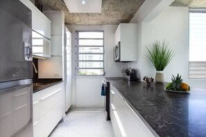 Appartement | 2 chambres, fer et planche Ă repasser, accĂšs au Wi-Fi (inclus)