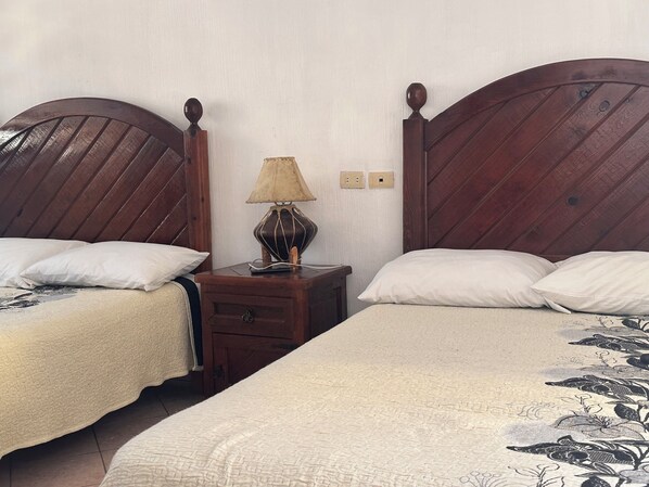 Laptop workspace, iron/ironing board, free WiFi, bed sheets