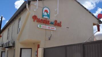 Fassade der Unterkunft