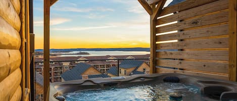 Baignoire à remous extérieure