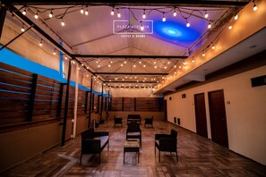 Deluxe Suite | Terrace/patio - A04 SUPER SUITE PREMIUM AT PLAZA ACEQUIA (Cuautitlan Izcalli)