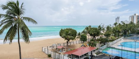 Appartement, vue océan | 1 chambre, Wi-Fi gratuit