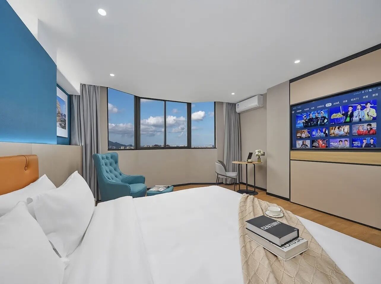 디럭스룸 | 책상, 암막 커튼, 다리미/다리미판, 무료 WiFi