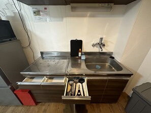 Basic Apartment | Private kitchen - Kinoya Mansion 201 (Tokyo)
