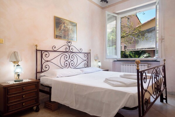 2 slaapkamers, beddengoed