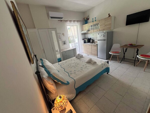 1 間睡房、免費 Wi-Fi、床單