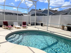 Indoor pool, a heated pool - 5 Star Home in Hampton near Disney (Davenport)