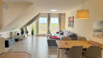 TV, DVD player, stereo