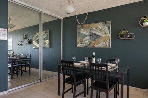 Apartment, Ocean View | In-room dining - Punta Arenas 1BDR OceanfrontPool Parking (Carolina)