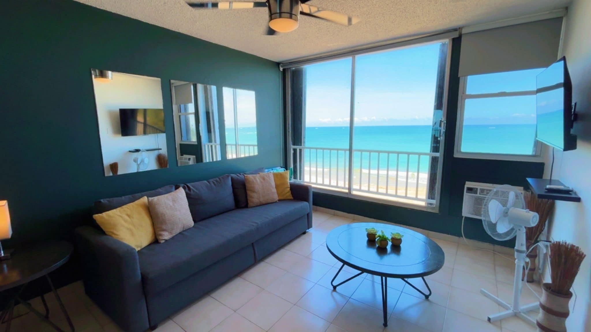 Apartment, Ocean View | Living area