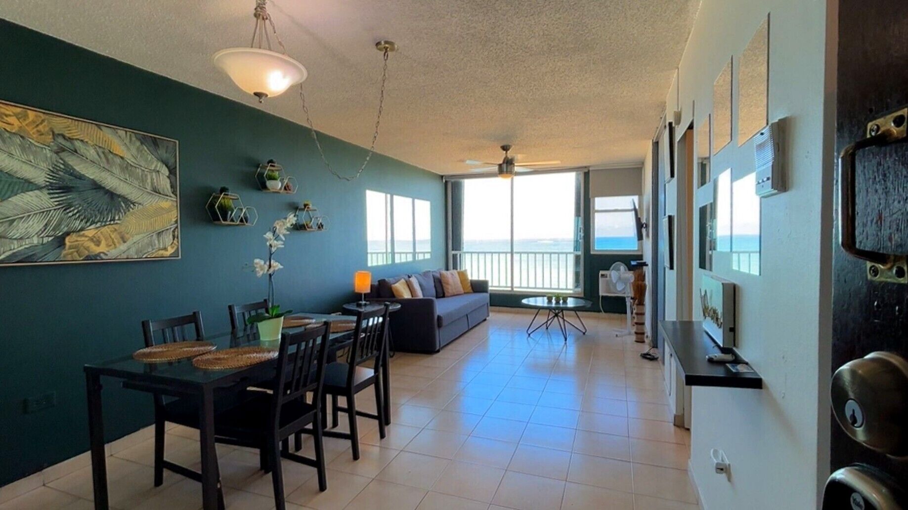 Apartment, Ocean View | Living area