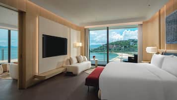Minibar, in-room safe, blackout curtains, soundproofing