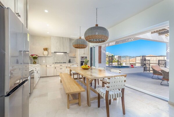 Udendørs spisemuligheder