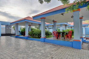 Overnatningsstedets facade