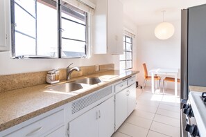 Microwave, oven, stovetop - Charming Echo Park Studio. Pet-Friendly!  (Los Angeles)