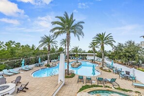 A heated pool - Stunning Home in Highland Parks - 4BR | 4 Beds (Santa Rosa Beach)