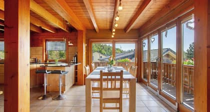 Maison de vacances 'Ferienhaus Sankt Peter' avec vue sur les montagnes, terrasse privée et Wi-Fi