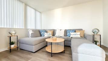 TV connectée, cheminée