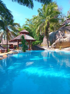 2 outdoor pools - Samui Wooden Hill (Koh Samui)