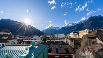 Blick von der Unterkunft