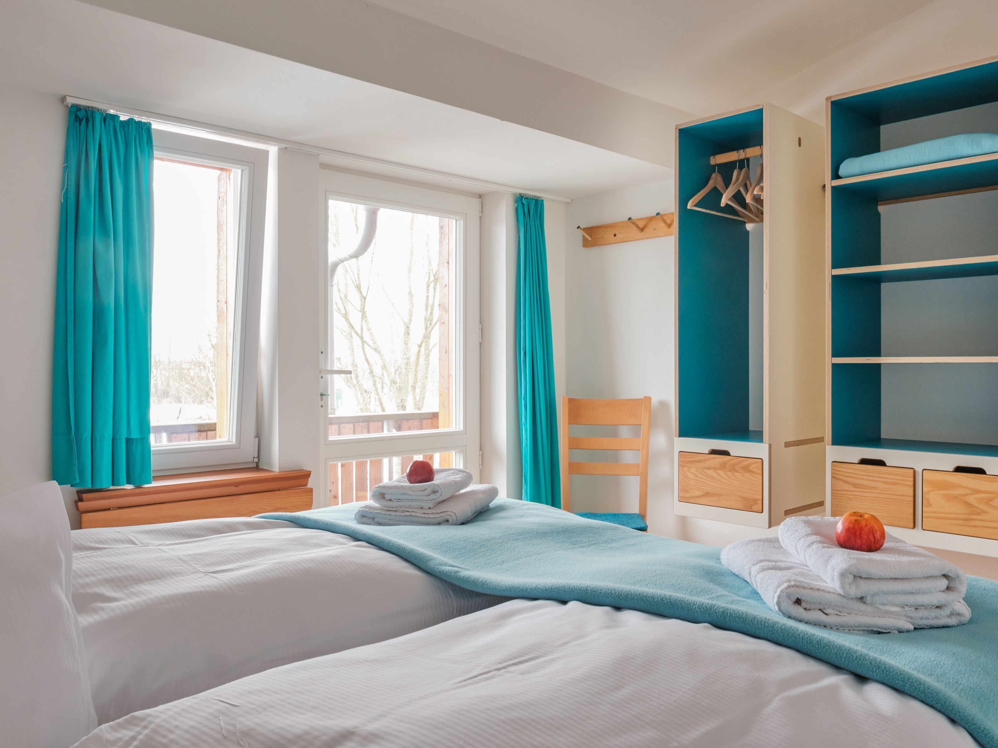 Doppelzimmer 3 - Türkis - Urlaub Auf Dem Biohof - Schwerin