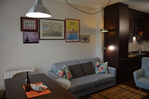 Smart TV - Apartamento Lagartiño Zona Tranquila muy Cerca de las Playas (Arousa)