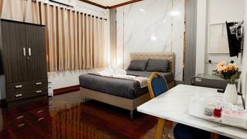 Superior Room, 1 Queen Bed (Room 6) | Free WiFi, bed sheets