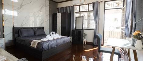 Camera Superior, 1 letto queen (Room 7) | Wi-Fi gratuito, lenzuola