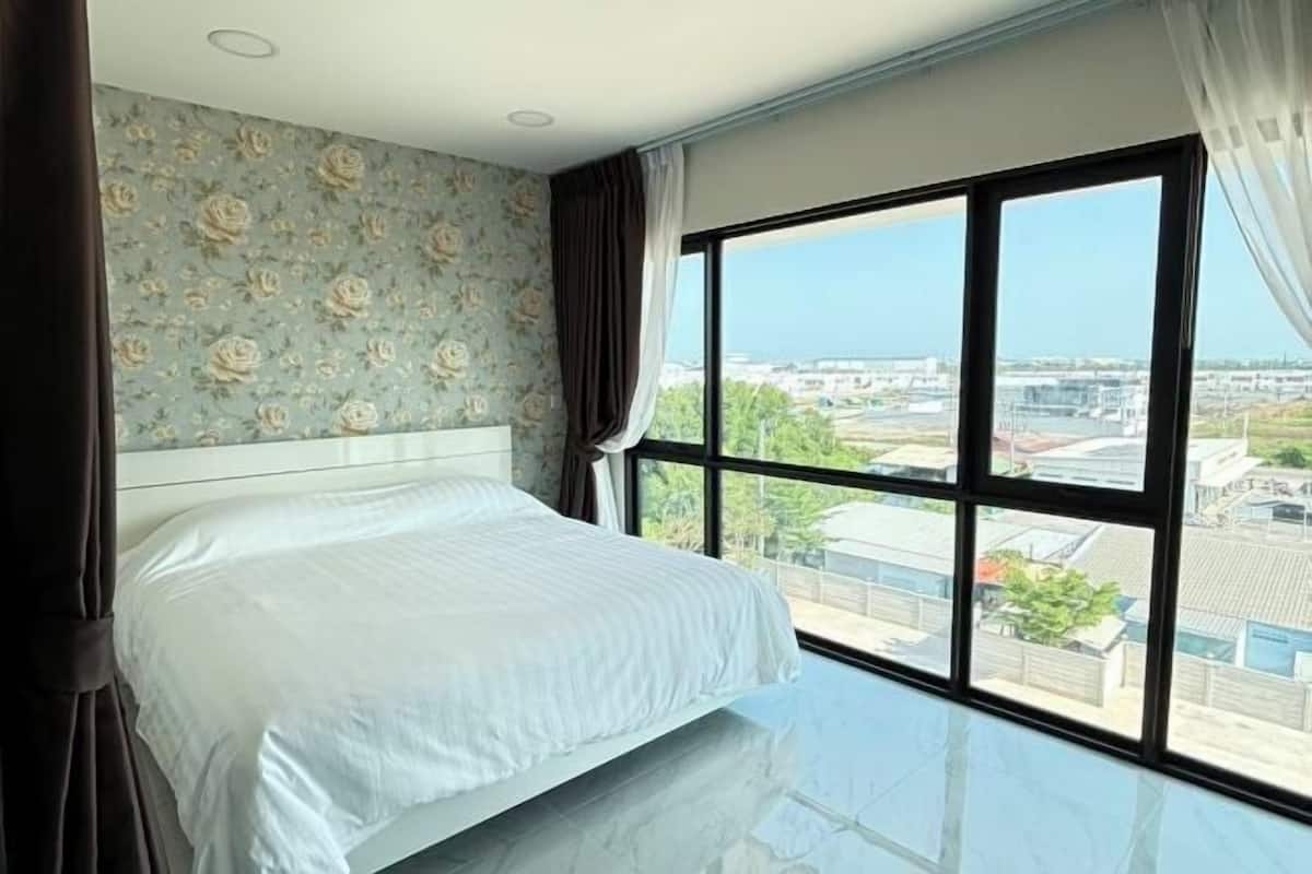 1 slaapkamer, luxe beddengoed, Select Comfort-bedden, geluiddichte muren