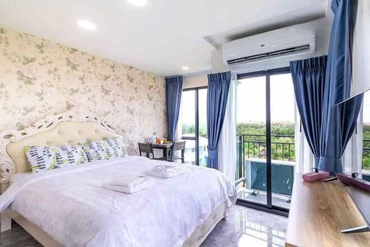 1 slaapkamer, luxe beddengoed, Select Comfort-bedden, geluiddichte muren